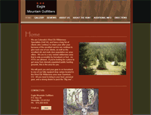 Tablet Screenshot of eaglemountainoutfitters.com